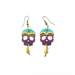 Sugar Skull Earrings by Ethnika