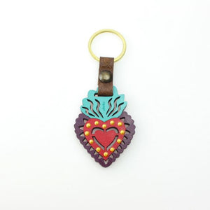 Sacred Heart Keyring by Ethnika