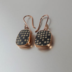 Copper earrings